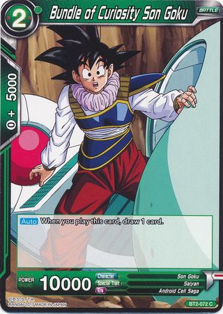 Bundle of Curiosity Son Goku BT2-072 C